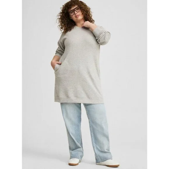 NWT Torrid Mini Sweatshirt Dress - Picture 3 of 5